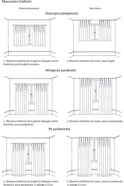 2 Bucati draperii din catifea premium –