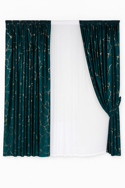 2 Bucati draperii din catifea premium –