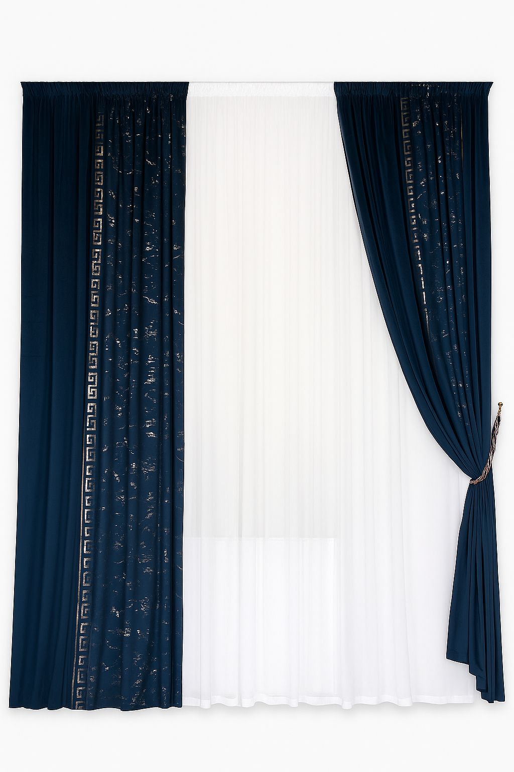 2 Bucati draperii din catifea premium –