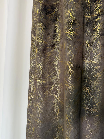 2 Bucati draperii din catifea premium –