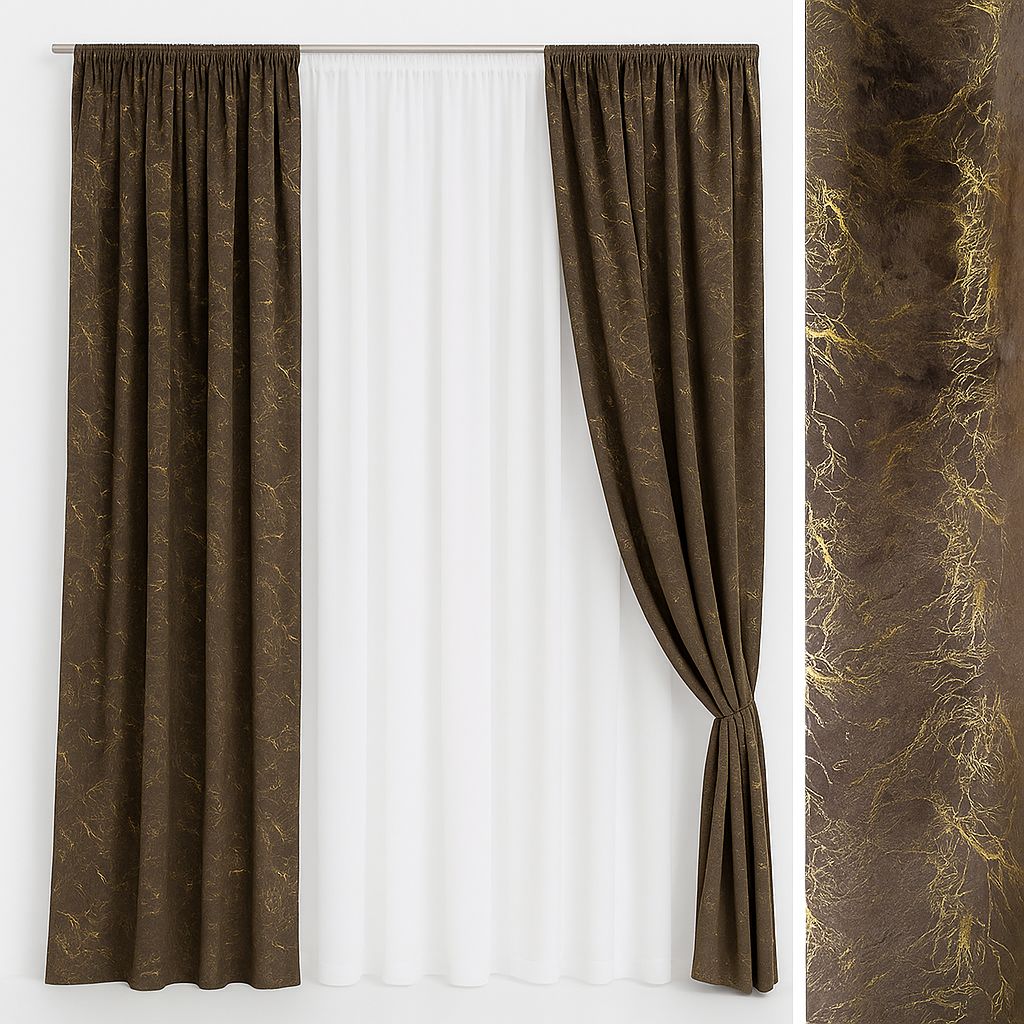 2 Bucati draperii din catifea premium –