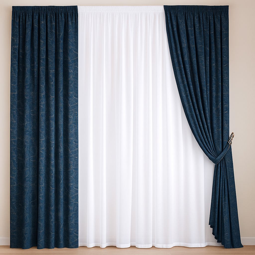 2 Bucati draperii din catifea premium –