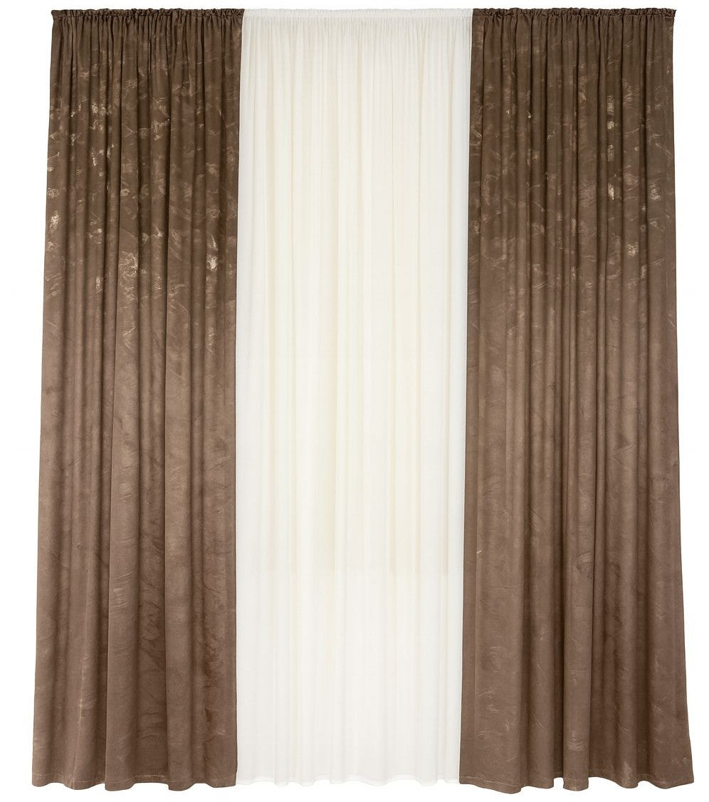 2 Bucati draperii din catifea premium –
